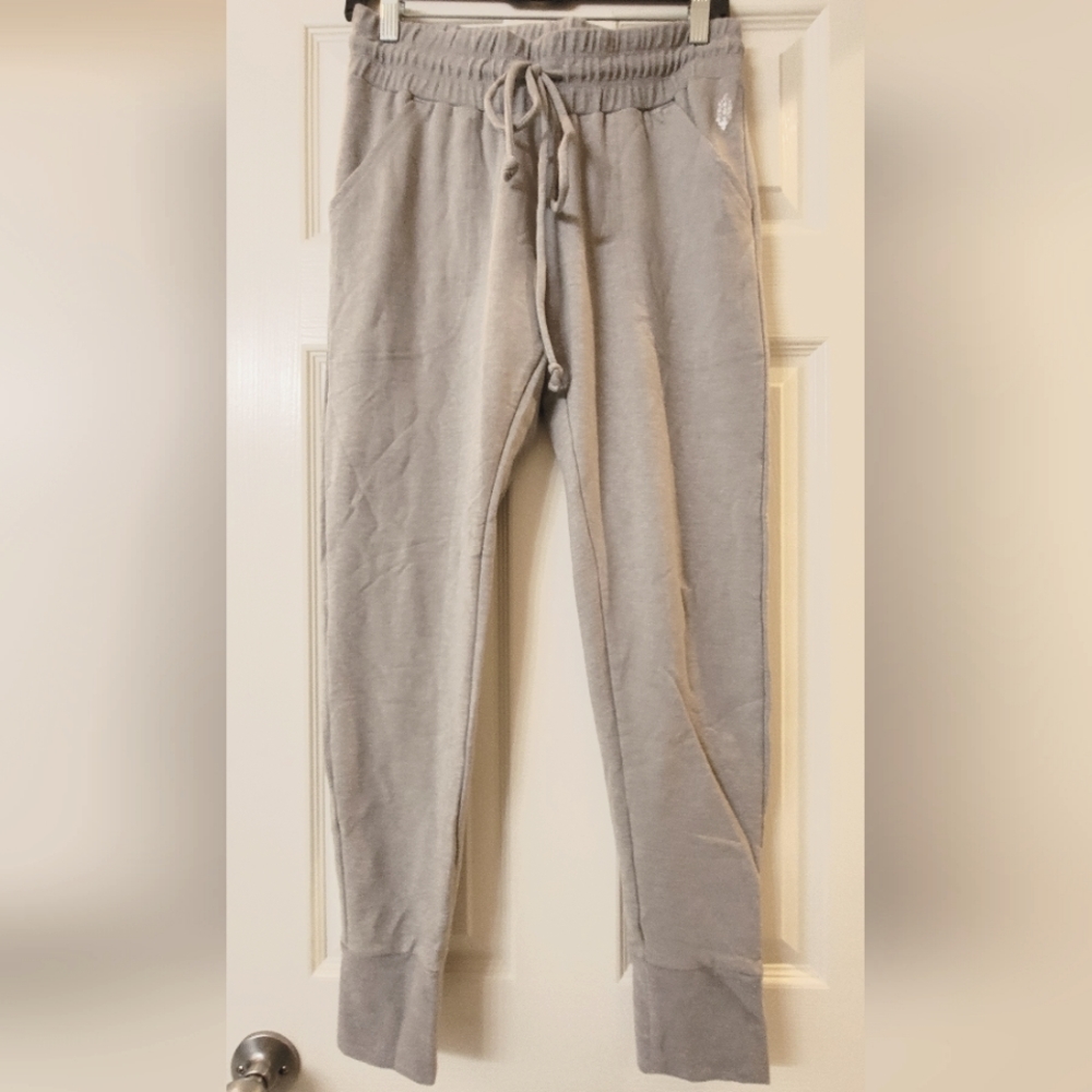 Free People Gray Jogging Pants Sz S